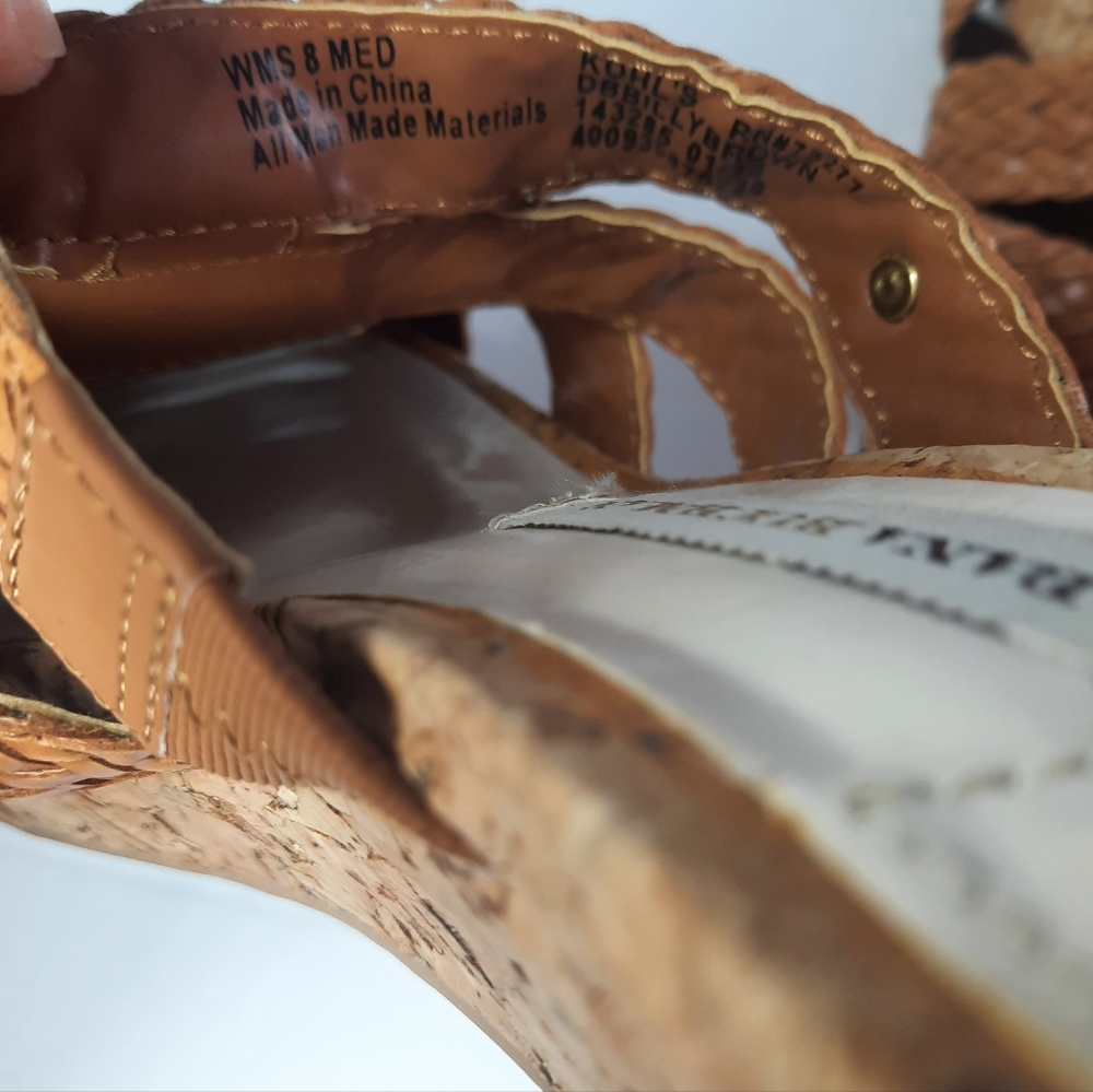 DANA BUCHMAN Woven wedge shoes size 8 - Picture 14 of 16